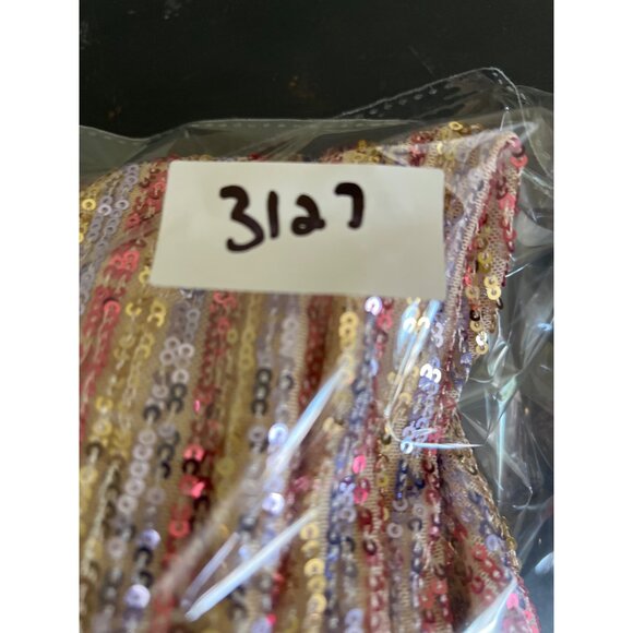 Julia Jordan Multicolor Sequin Shift Dress Sz 8 Event Paty NYE Coquette - Picture 13 of 13